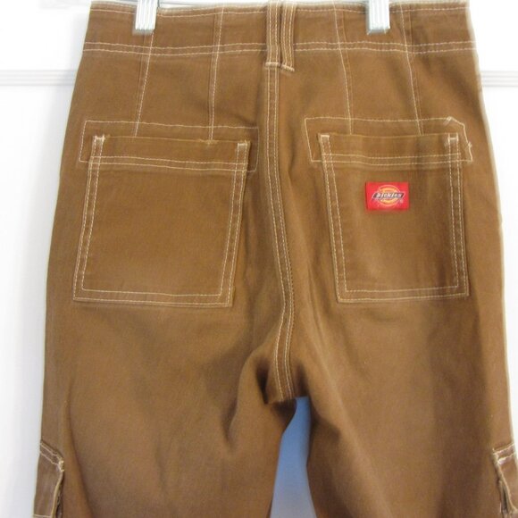 Dickies  Cargo Pants, Medium Brown, Size 0, Size 24 - Picture 6 of 6